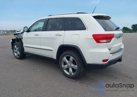 2012 Jeep Grand Cherokee Overland из США, поврежденный, VIN 1C4RJFCG9CC320064